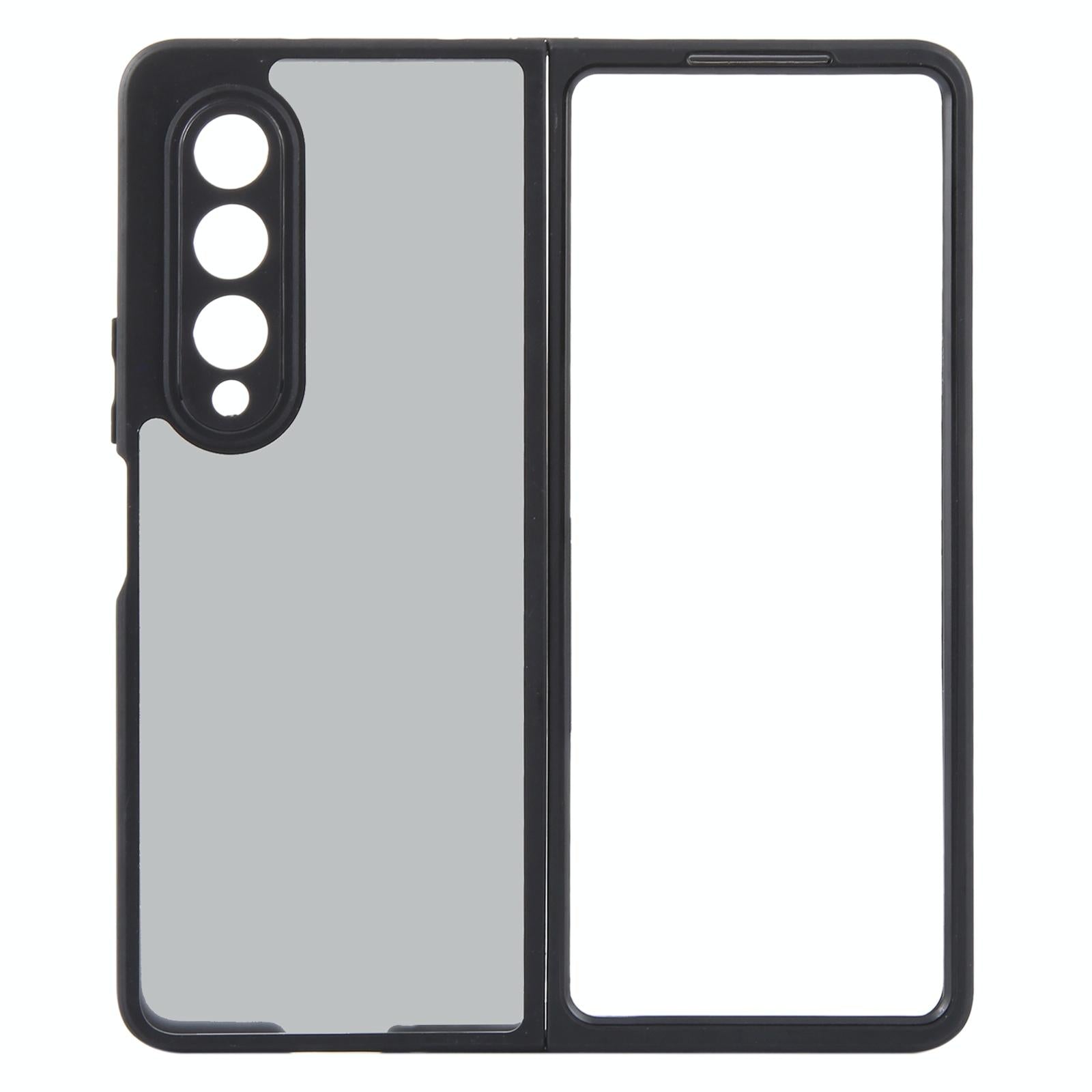 For Samsung Galaxy Z Fold4 5G Matte Tpu Pc Case 3