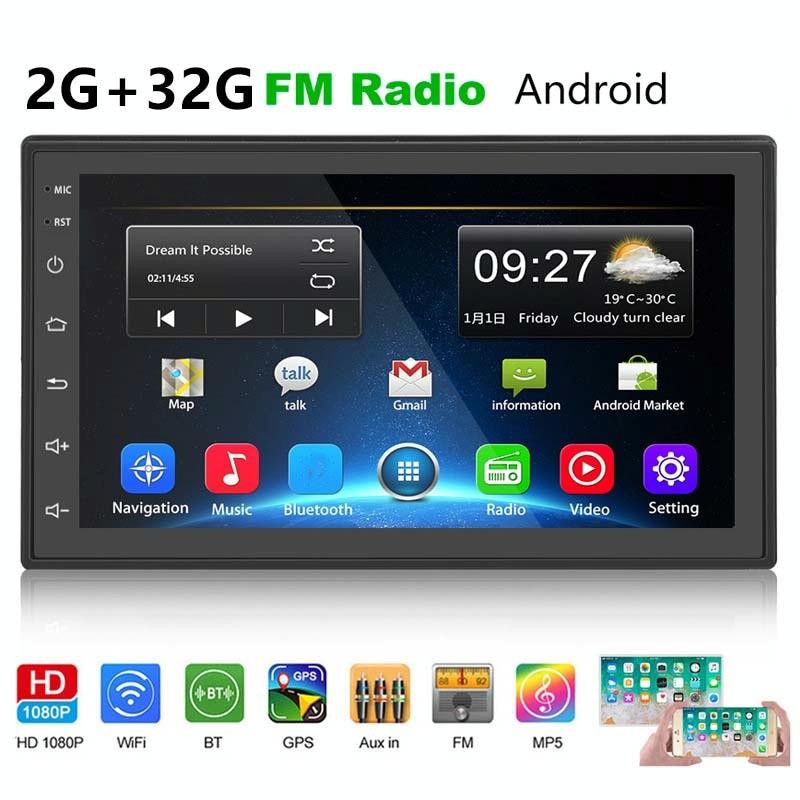 7 Inch Android Navigation Wifi 2 + 64G Gps Bluetooth Car Mp5 Player 4