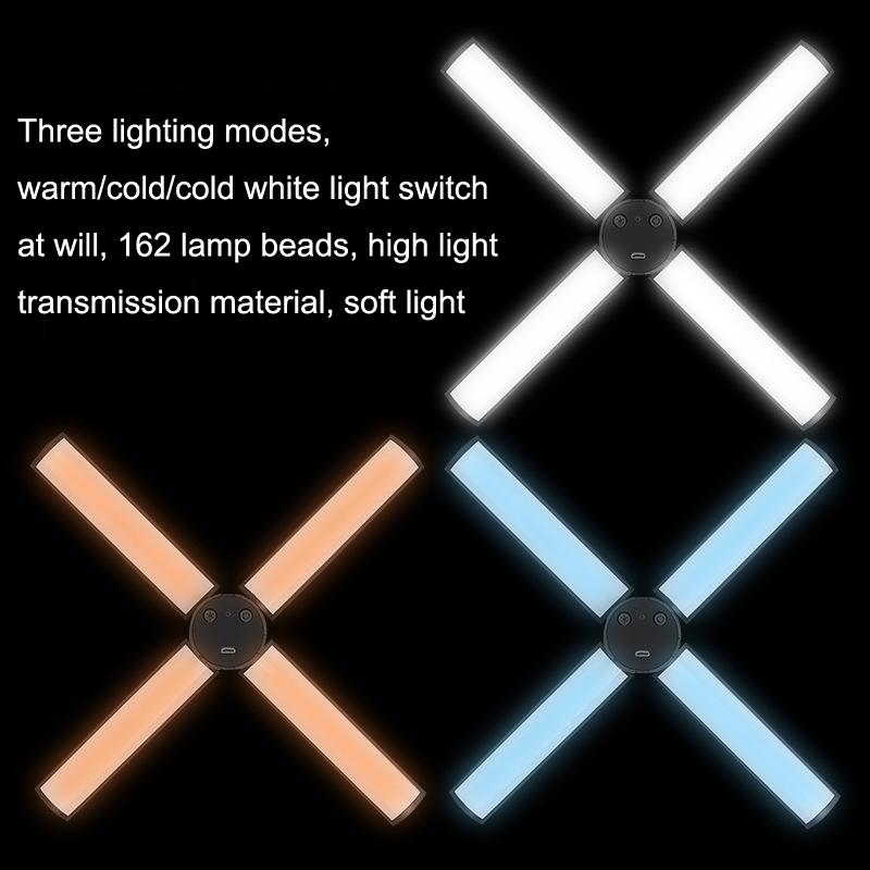 Portable Beauty Live Fill Light for Mobile Phones - Foldable Charging Model 4