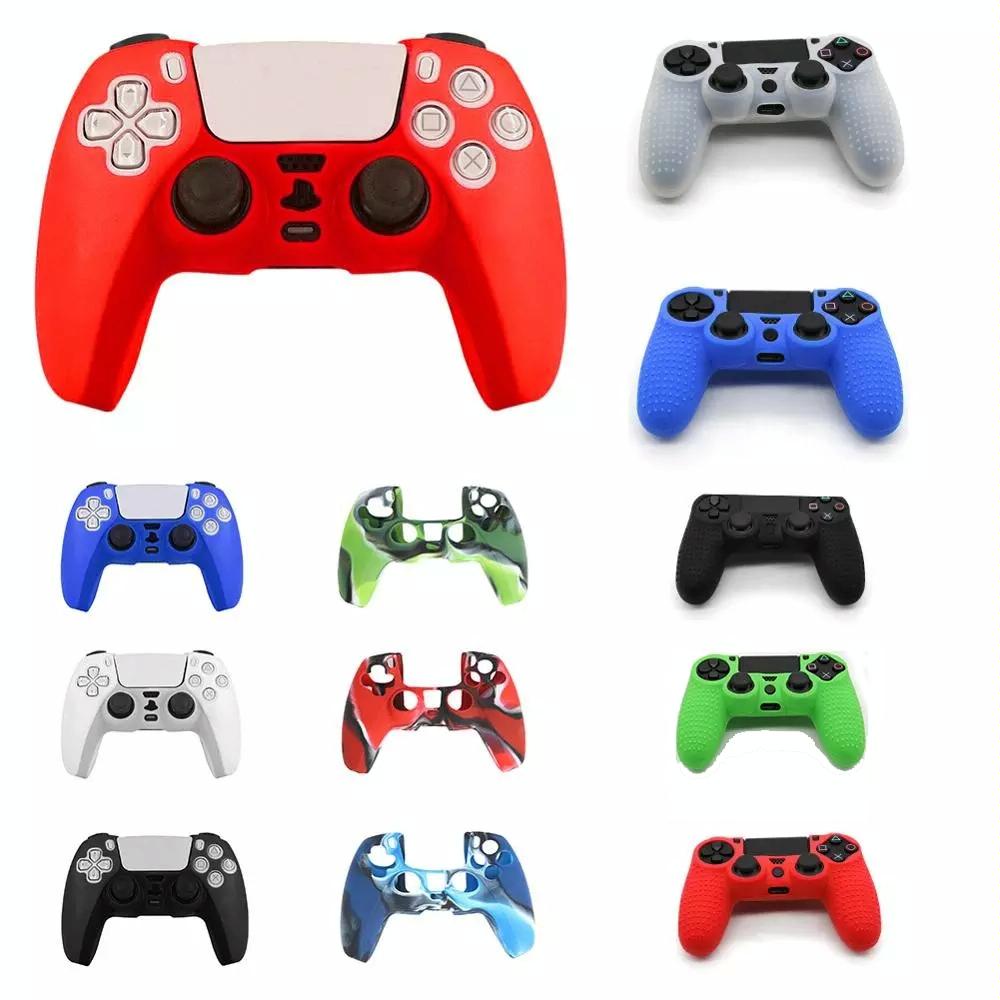 Red Silicone Protective Cover for Ps5 Controller 3