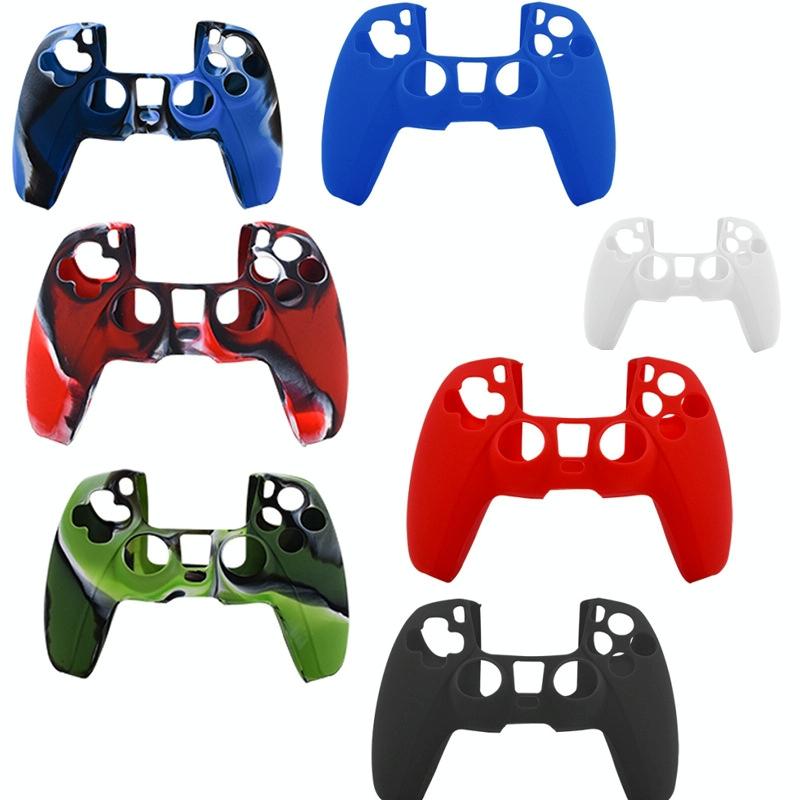 Red Silicone Protective Cover for Ps5 Controller 4