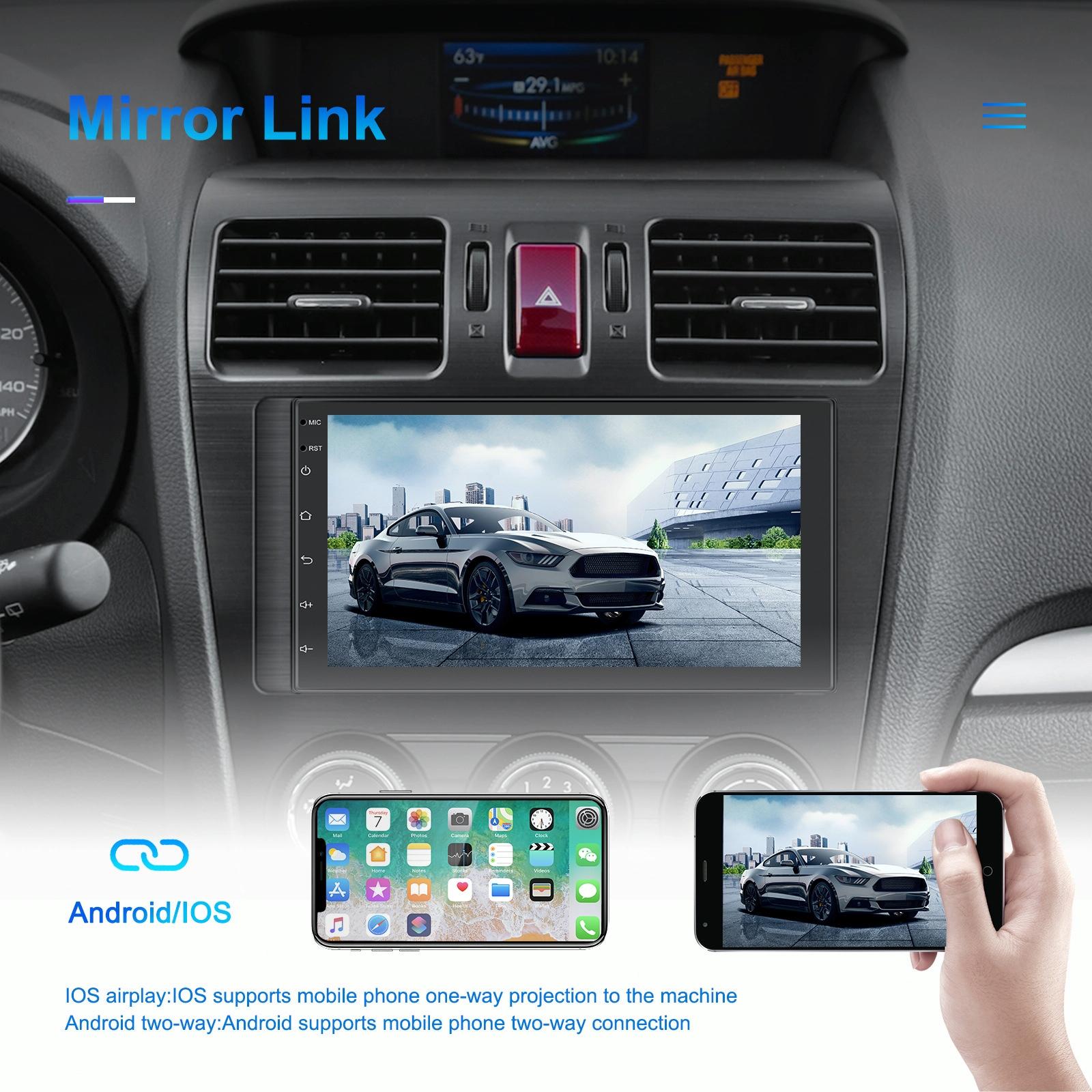 7 Inch Android 11 Carplay Navigation Player + Ahd Camera 10