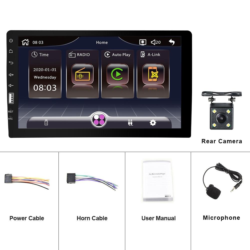 9 Inch Carplay Mp5 Player + 4 Light Camera - Standard Style 3