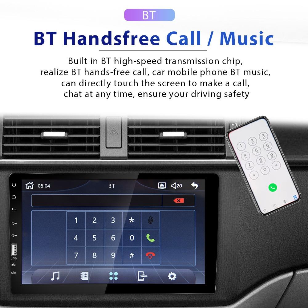 9 Inch Carplay Mp5 Player + 4 Light Camera - Standard Style 7