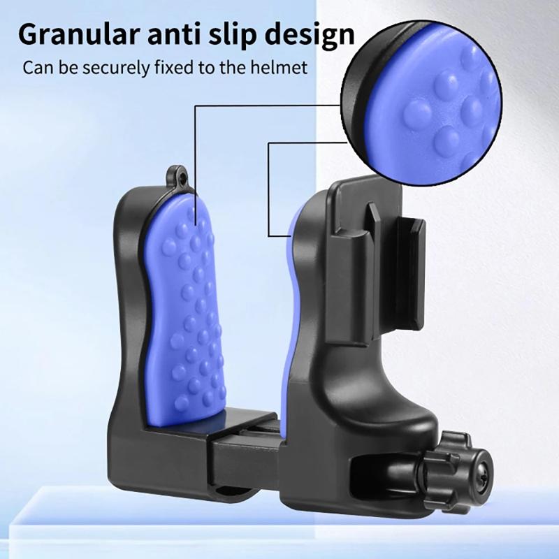 Universal Motorcycle Helmet Mount for Gopro Dji and Sjcam Cameras - Set 2 6