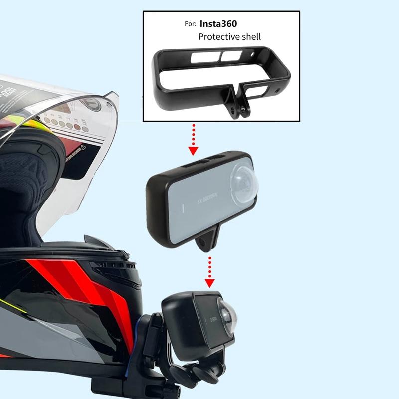 Universal Motorcycle Helmet Mount for Gopro Dji and Sjcam Cameras - Set 2 12