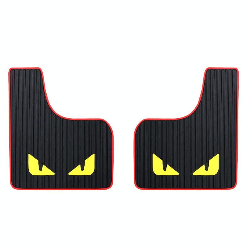 2Pcs Car Tire Mud Flap Modification Plastic Anti-Splash Mud Flap Fender Guard - Cat Eye - Cat Eye 10