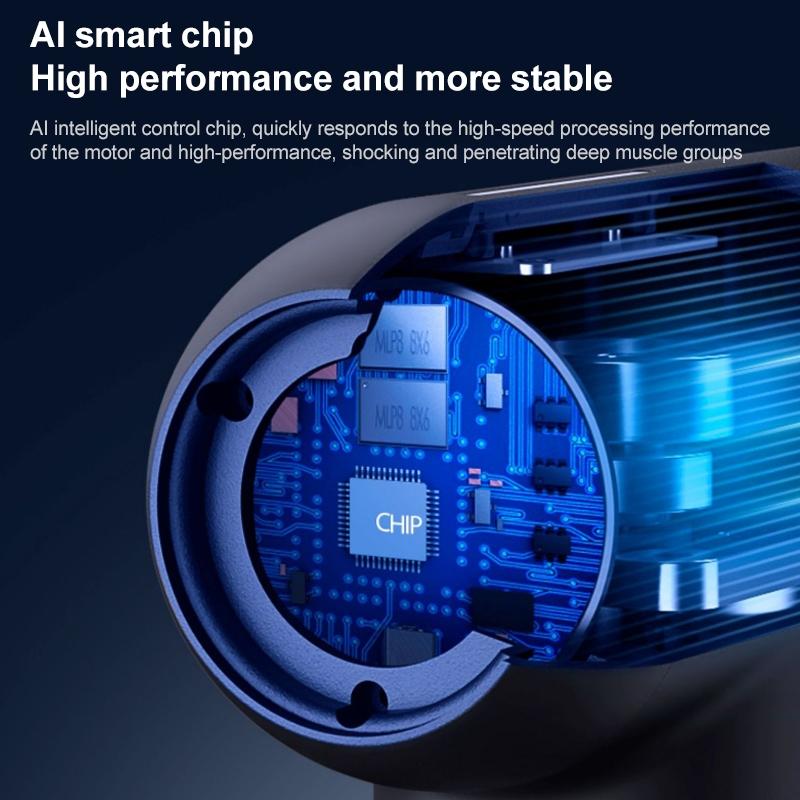 Black Storage Model Fitness Massager - Relax Muscles 6