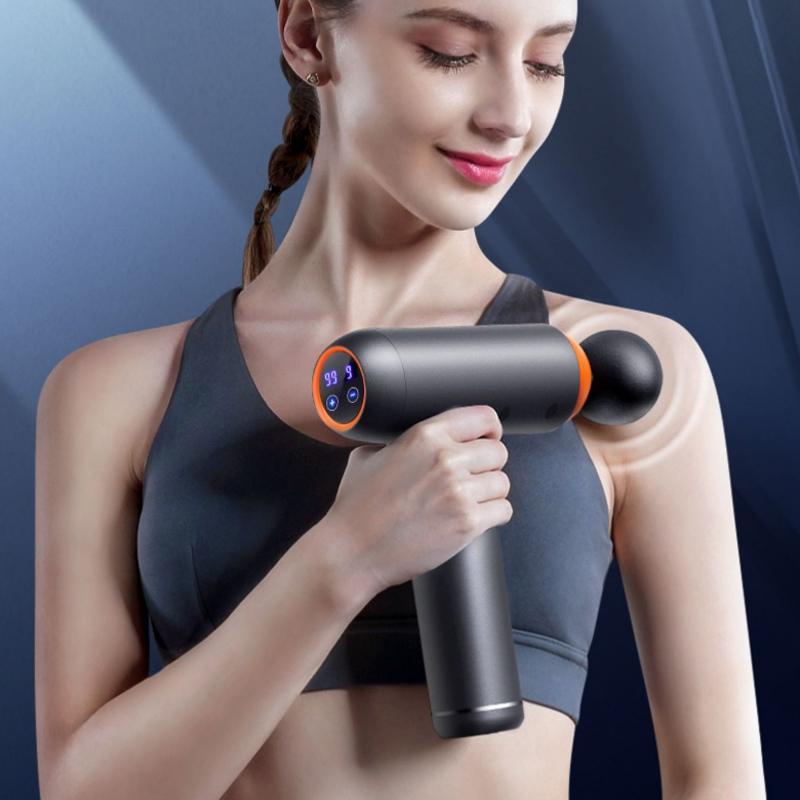 Black Storage Model Fitness Massager - Relax Muscles 9