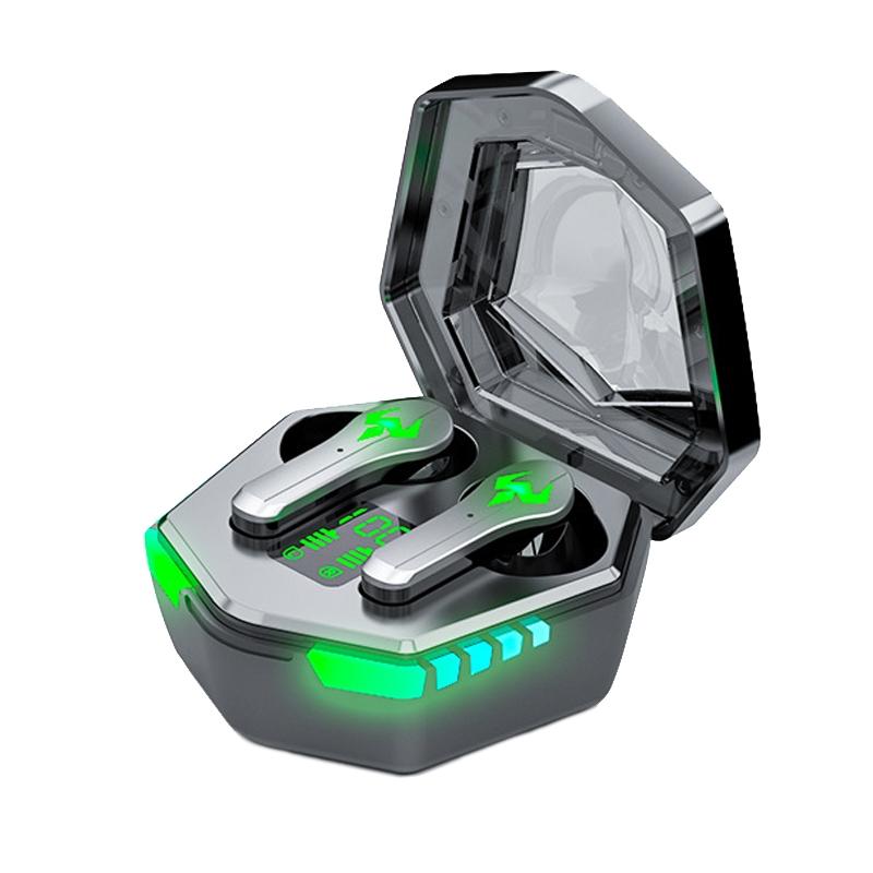 Low Latency Wireless Bluetooth Game Earphones with Colourful Lights - Non-Digital Display 14