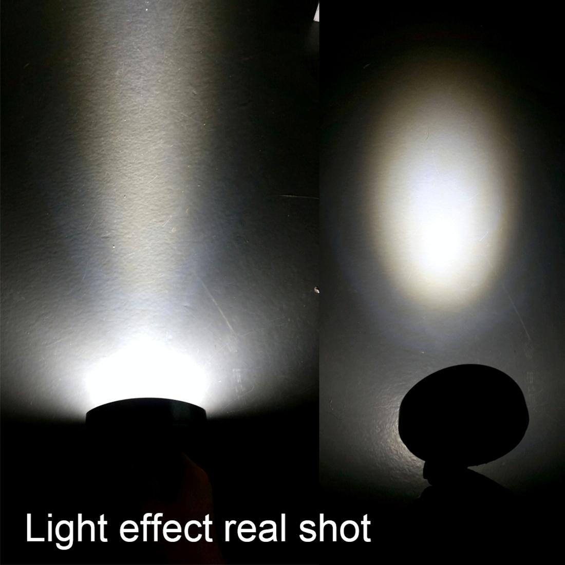 6.7W White Light Round - Shaped Waterproof Car Boat Marine Work Lights Spotlight Led Bulbs Dc 9 - 30V 12