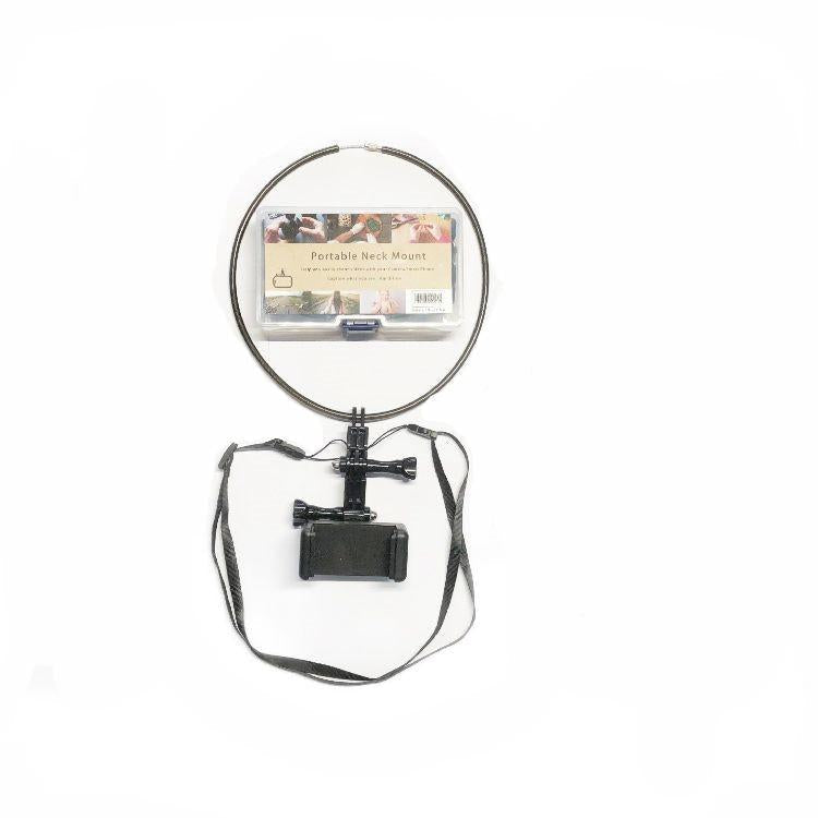 Flexible Neck Mount for Gopro and Smartphones - Compatible with Action Cameras 5