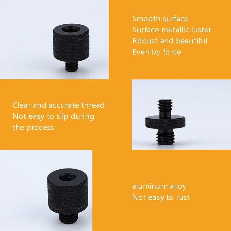 4-Piece A19 1 / 4 Female To M5 Male Screw Adapters 5