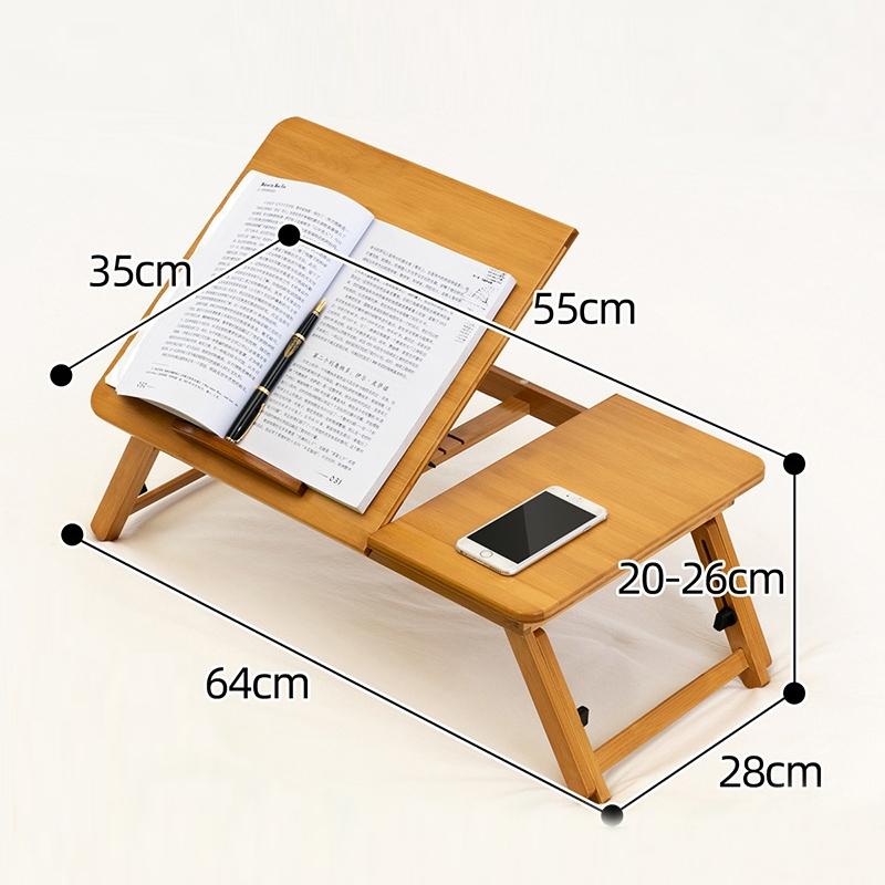 Adjustable Folding Laptop Desk for Dorm or Study - Compact Design 4