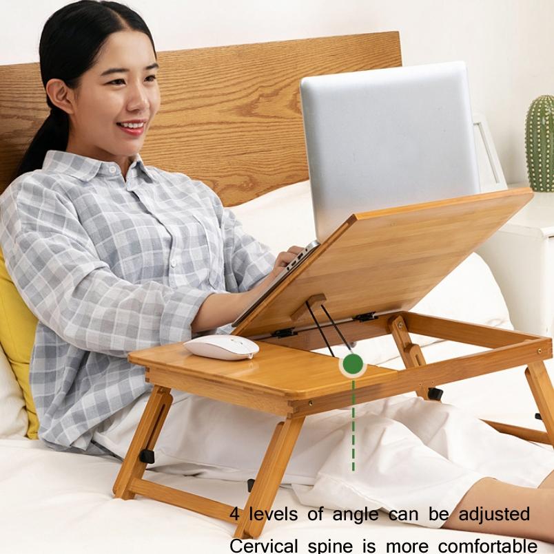 Adjustable Folding Laptop Desk for Dorm or Study - Compact Design 8