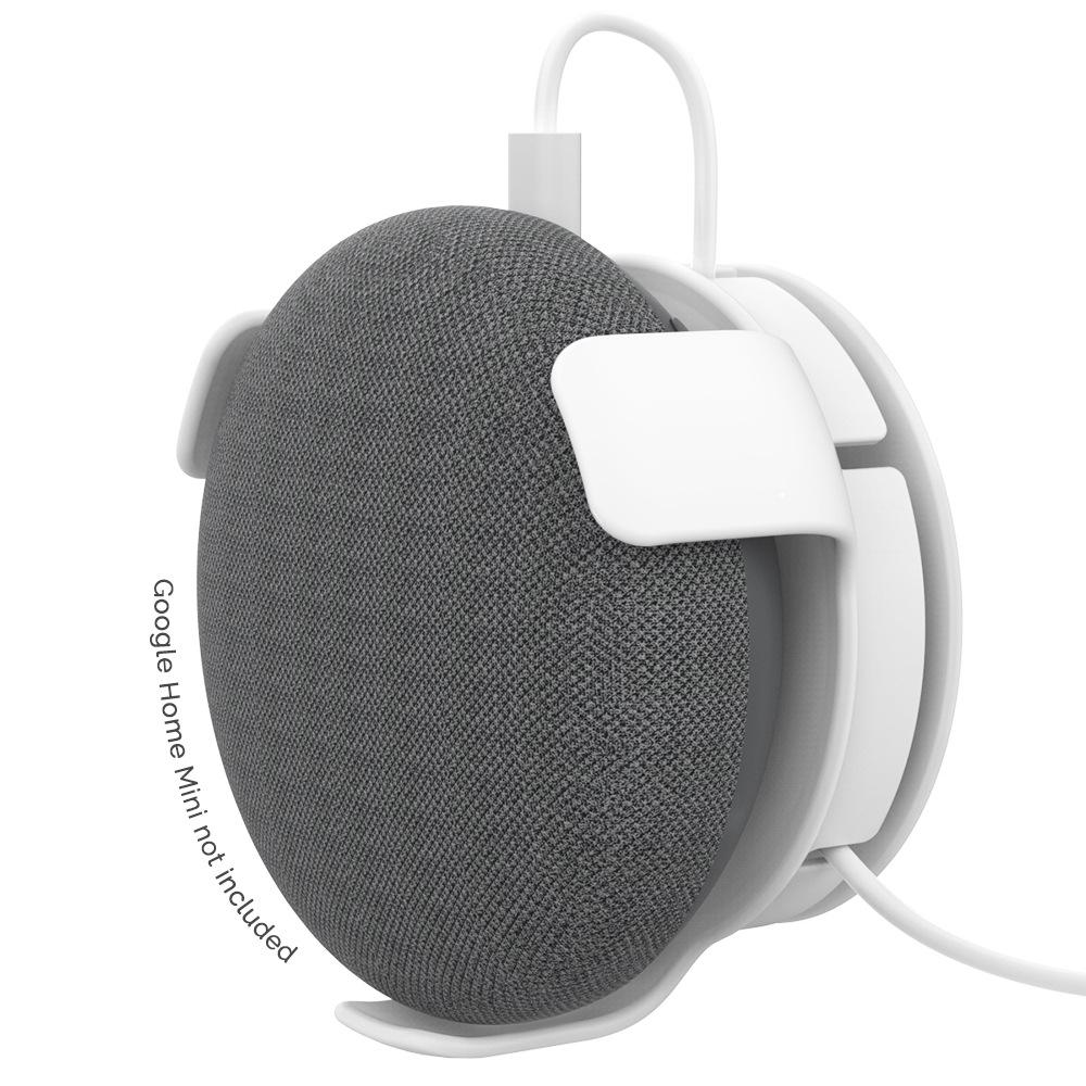 Smart Speaker Wall Bracket for Amazon Echo Dot 3 - Black by Ahastyle - For Google Home Mini White