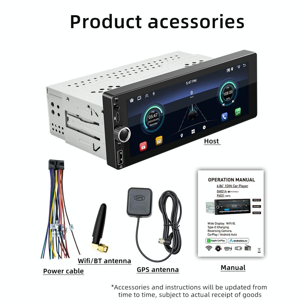 Universal Bluetooth Car Radio With Android Navigation - 1 + 32G Memory - 2 + 32G 9