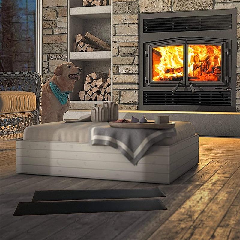 2-pack Magnetic Fireplace Draft Stopper - 101.6 x 10.16cm - Block Cold Air 6