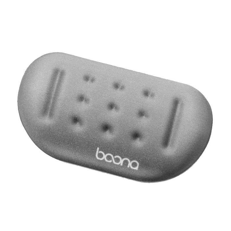 Silicone Memory Wrist Pad For Keyboard & Mouse Gray