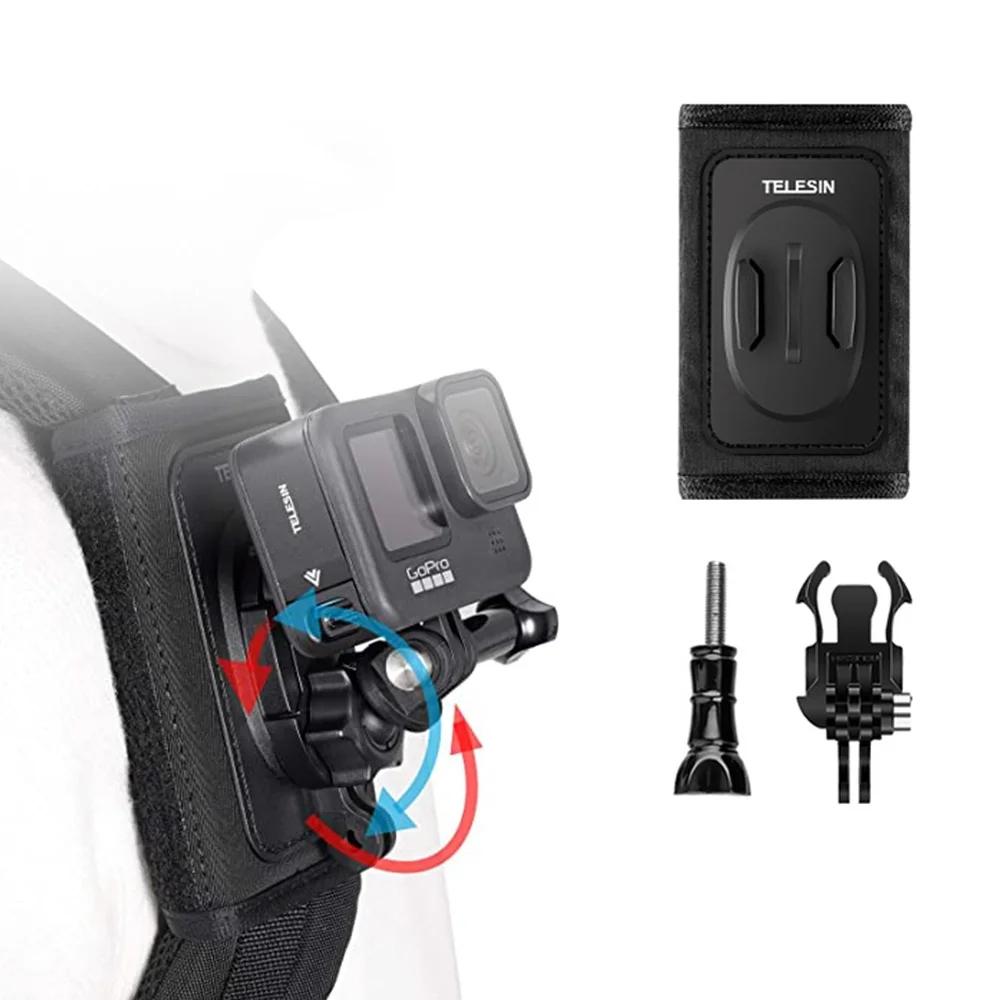 Universal Backpack Strap Mount for Action Cameras - Set A 5