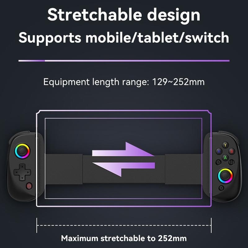 Vibration Grip Wireless Gamepad for Mobile and Pc - White 8