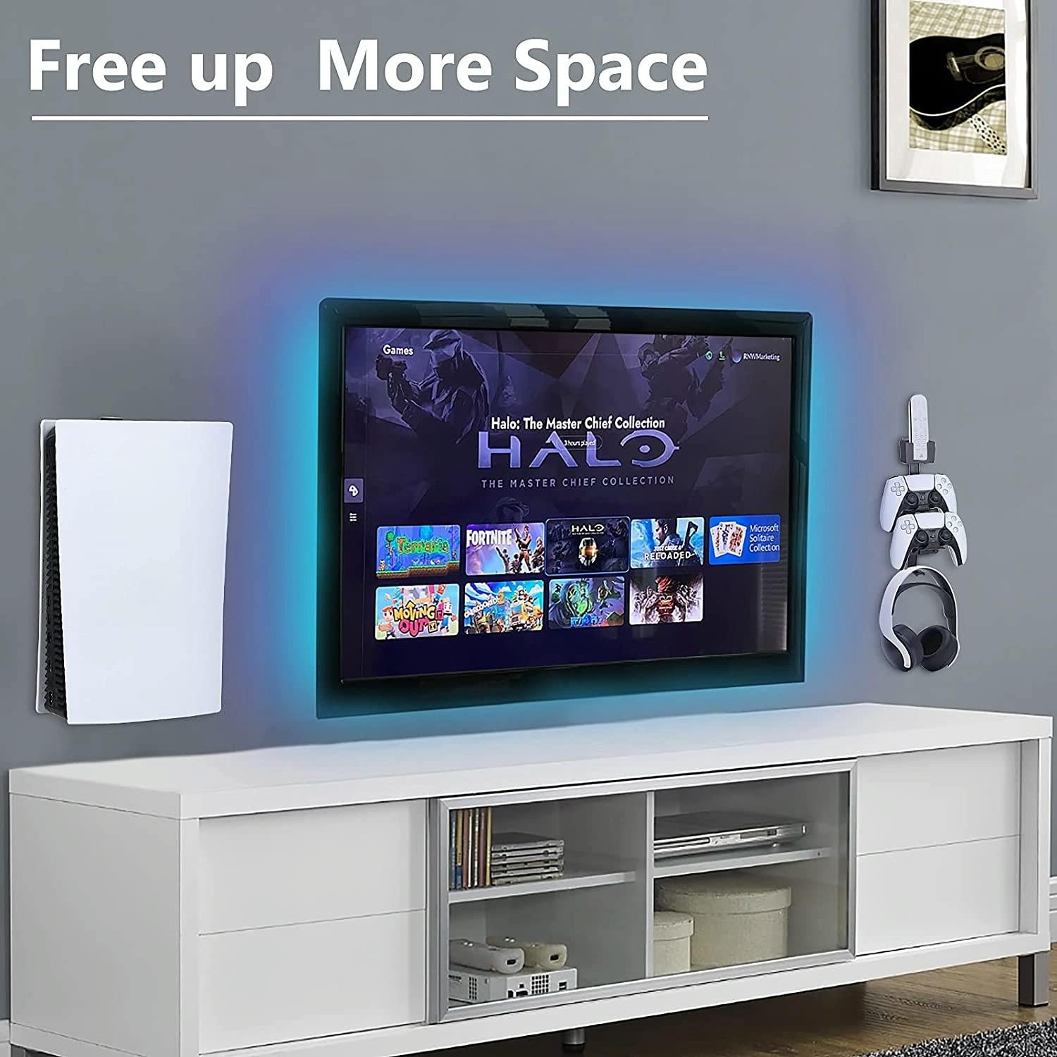Universal Wall Mount for Ps5 Console - no Headset Handle Included - Excluding Headset Handle Bracket 10