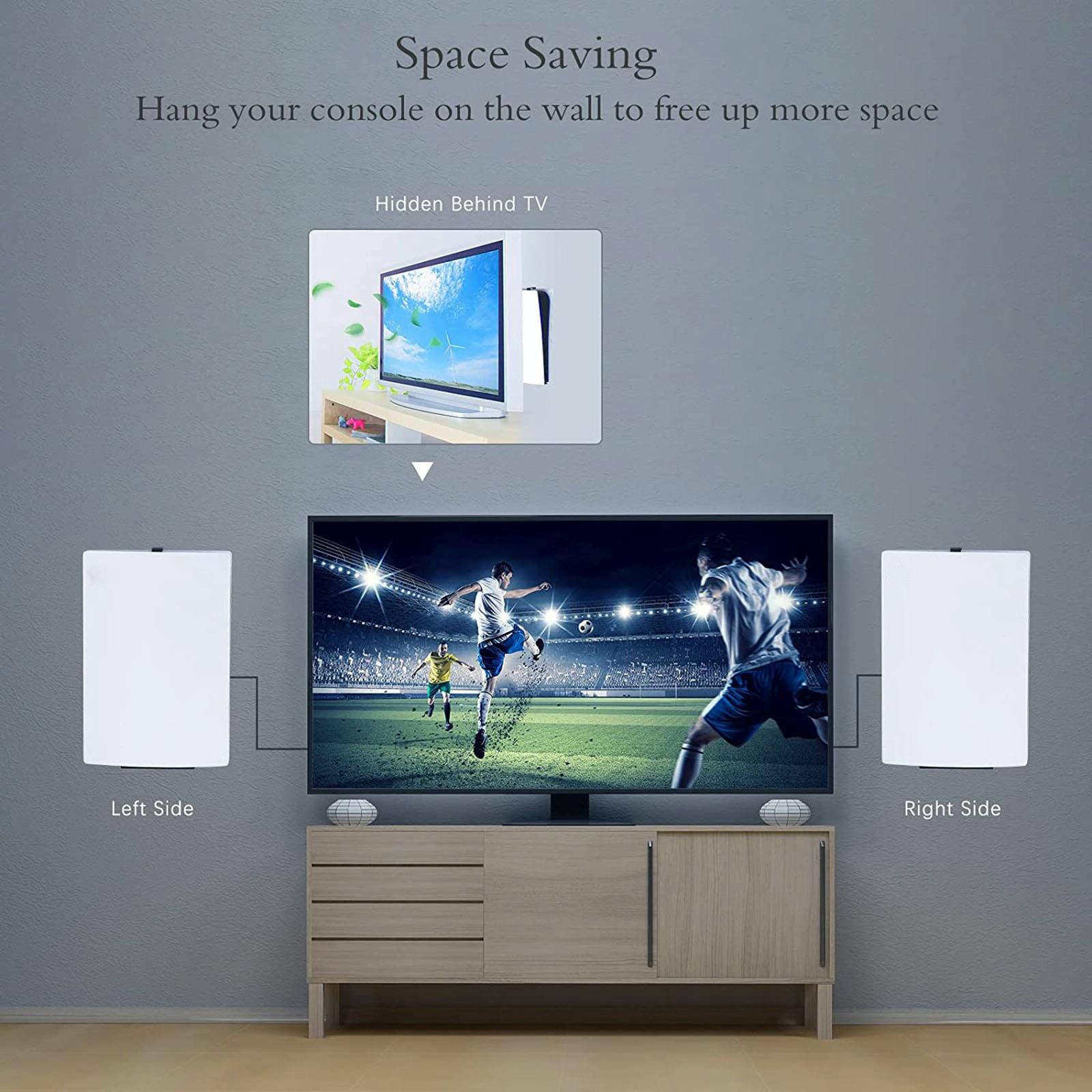 Universal Wall Mount for Ps5 Console - no Headset Handle Included - Excluding Headset Handle Bracket 11