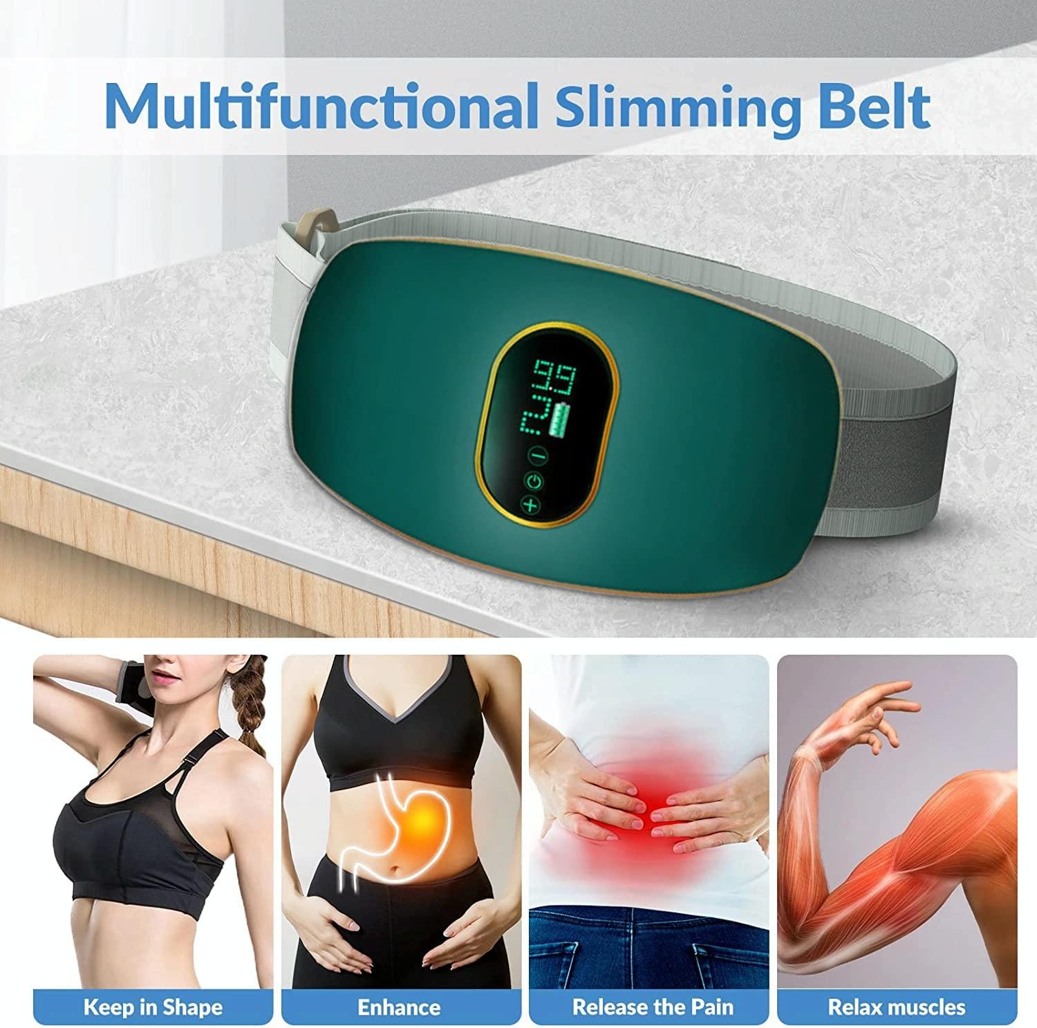 Rechargeable Abdominal Vibration Fat Removal Belt Magnet Massage Machine 6