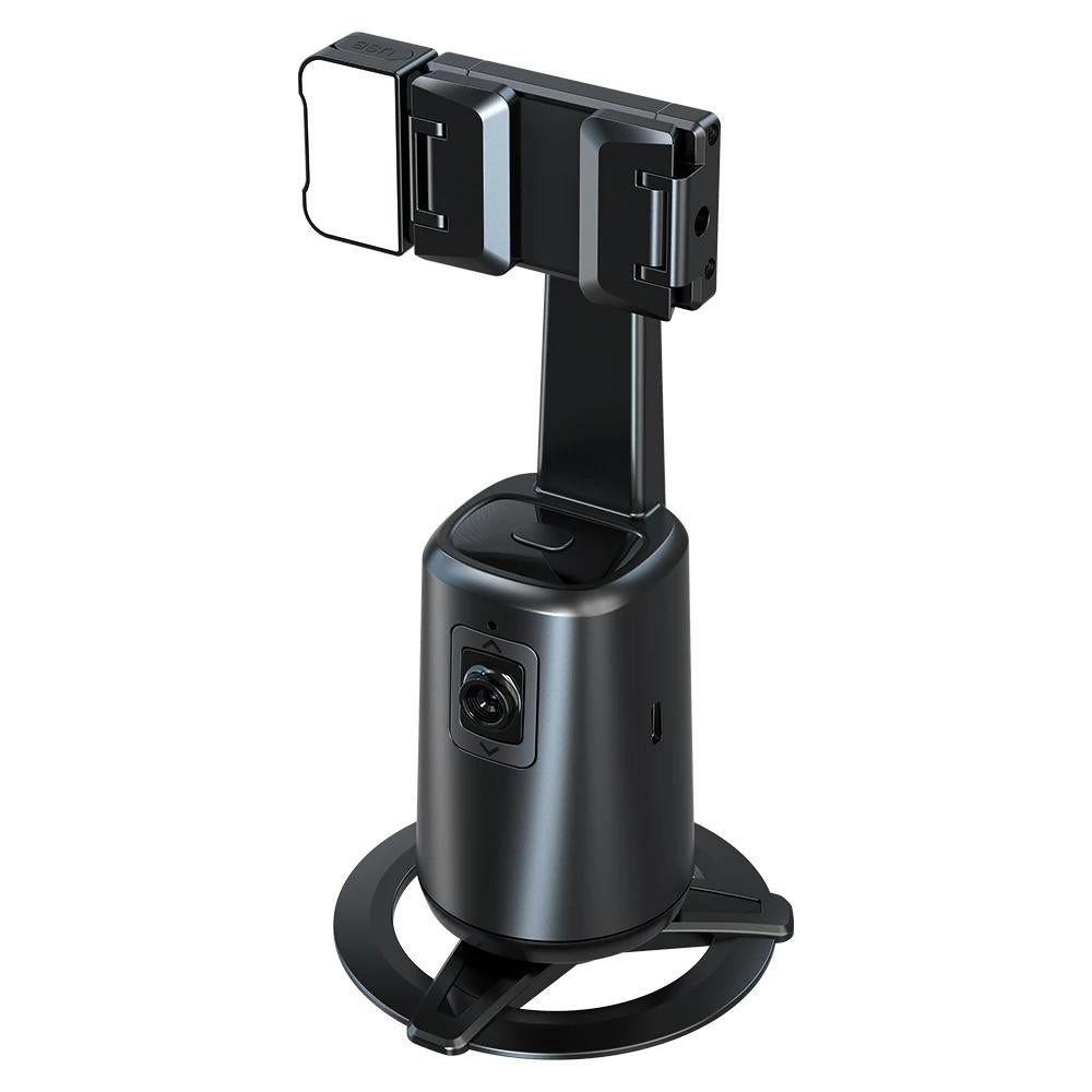 Auto Tracking Gimbal Stabilizer with Fill Light and Selfie Stick - 360 Degree Rotation - A200 Set 2 8