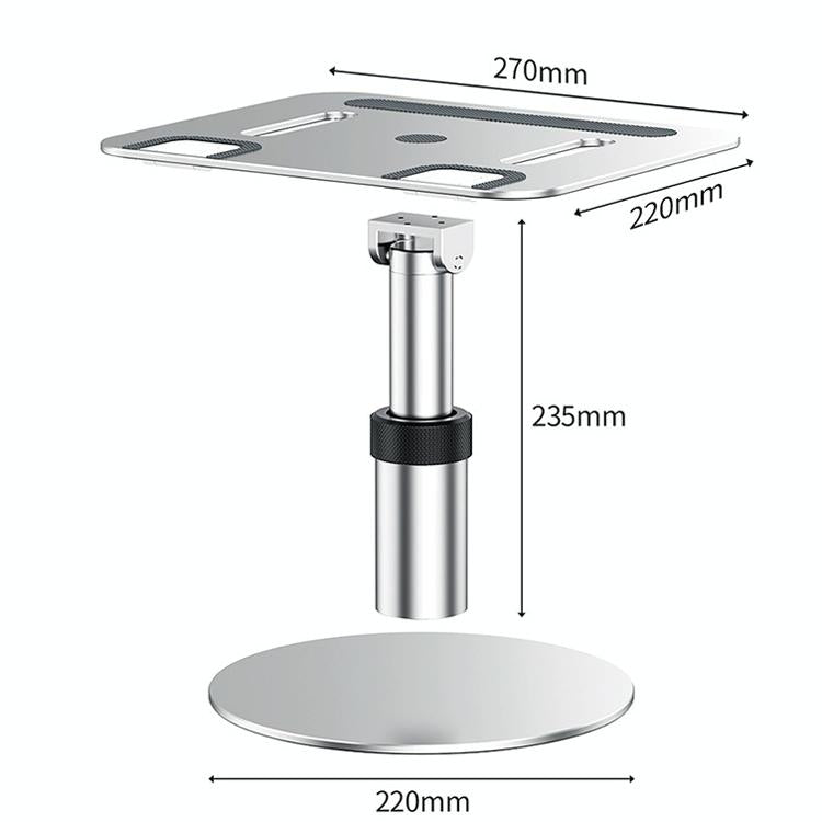 Portable Aluminum Laptop Stand for Better Cooling and Ergonomic 4