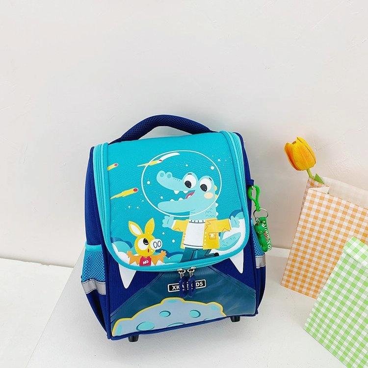 Kindergarten Dinosaur Shoulder Bag - Perfect for Little Ones - Dinosaur Blue