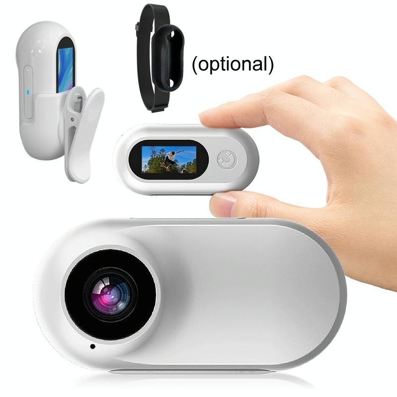 Portable Hd Magnetic Thumb Camera For Outdoor Cycling - Standard - Standard+Pet Silicone Collar 3