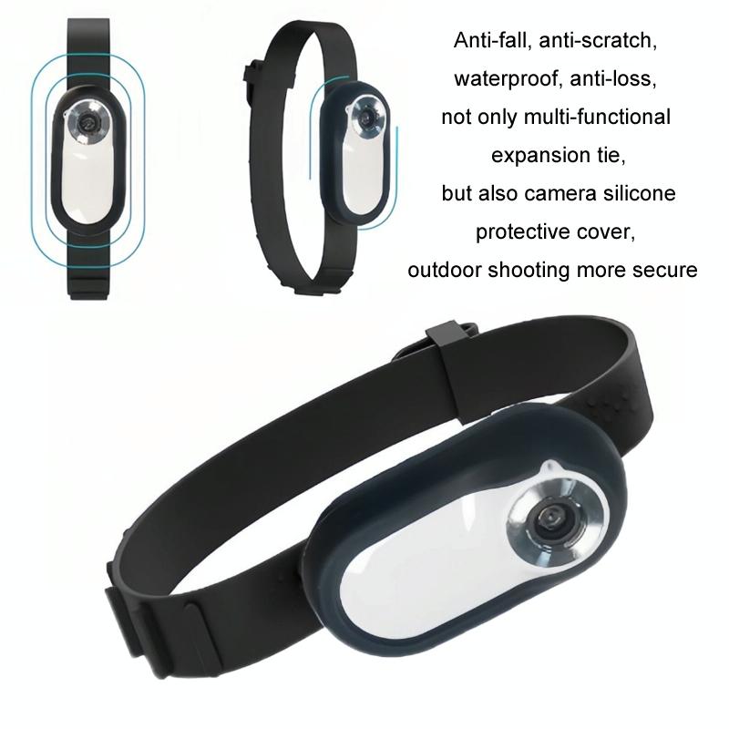 Portable Hd Magnetic Thumb Camera For Outdoor Cycling - Standard - Standard+Pet Silicone Collar 9