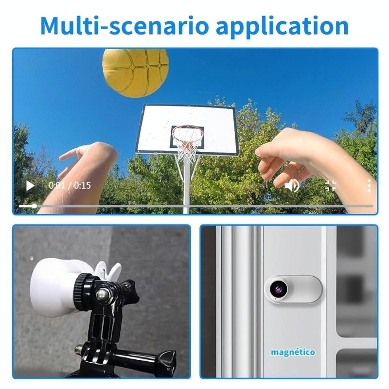 Portable Hd Magnetic Thumb Camera For Outdoor Cycling - Standard - Standard+Pet Silicone Collar 14
