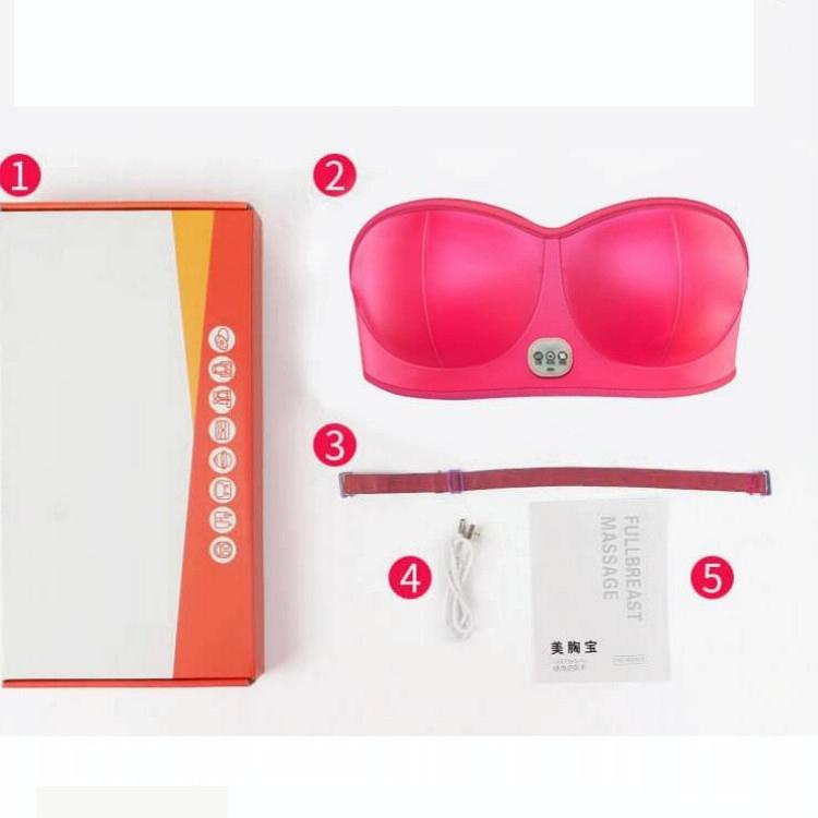 Electric Breast Massager Rechargeable Beauty Instrument Plug-In 6