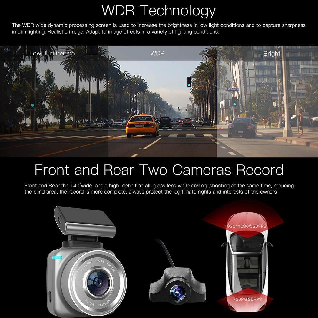 1296p Fhd Radar Detector with Wifi Adas Ldws and Magnetic Mount for Car Dash Cam 8