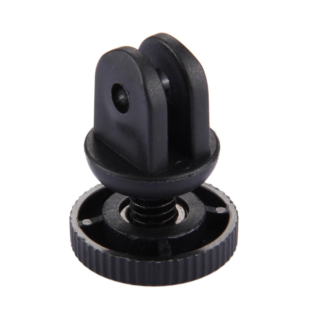 Universal 1 / 4 Screw Tripod Mount Adapter for Action Cameras - 3.9mm Screw Hole 2.2cm Diameter 3