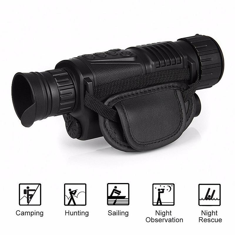 Usb Charging Infrared Monocular Telescope - Professional Night Vision 6