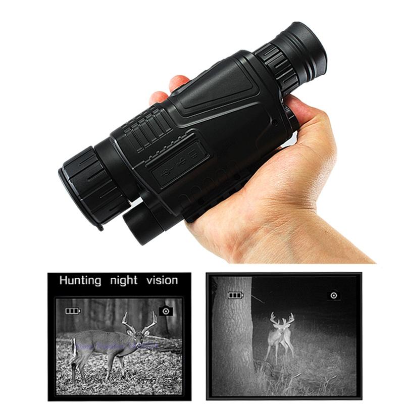 Usb Charging Infrared Monocular Telescope - Professional Night Vision 8