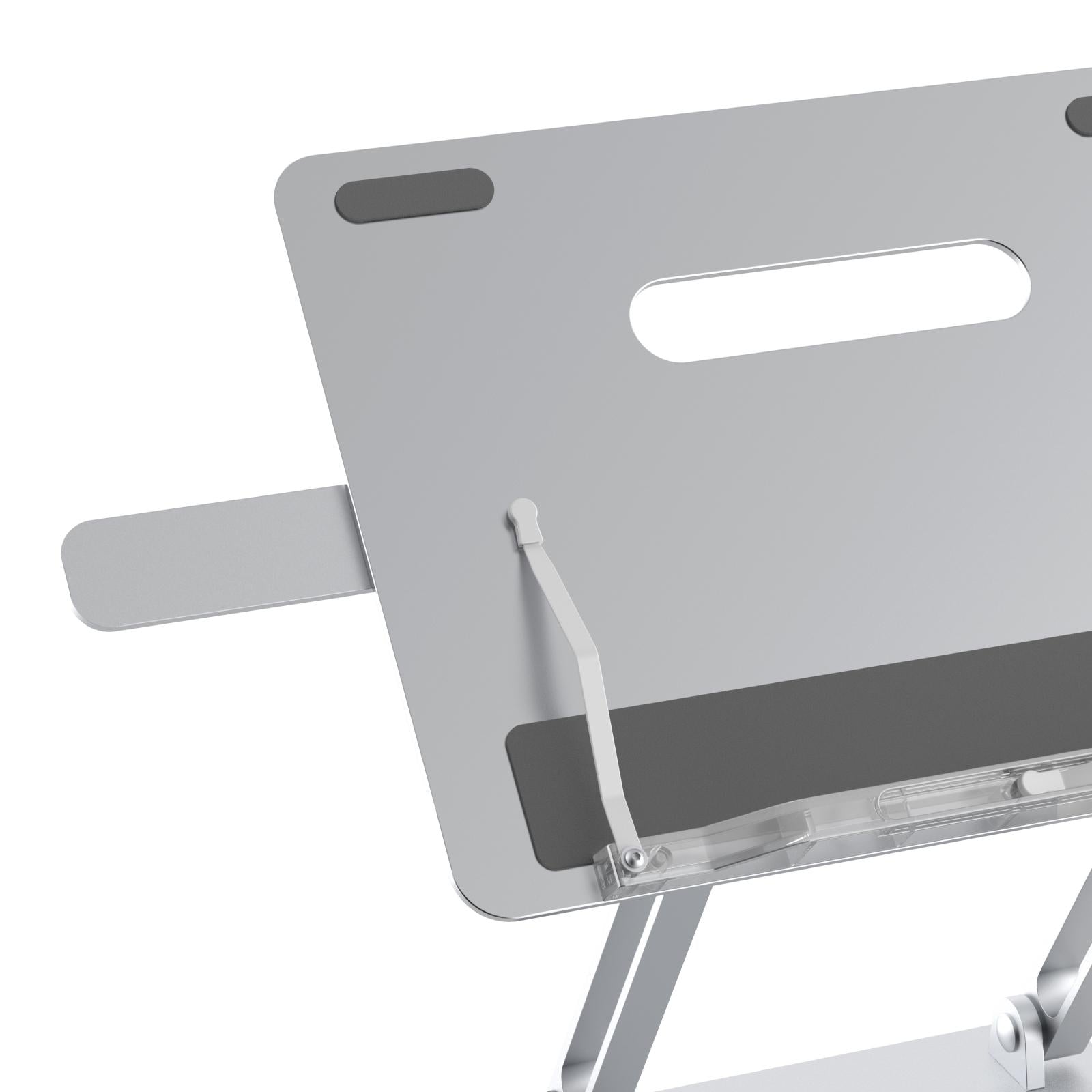 Portable Folding Laptop Stand with Adjustable Heat Dissipation - Book Clips 6