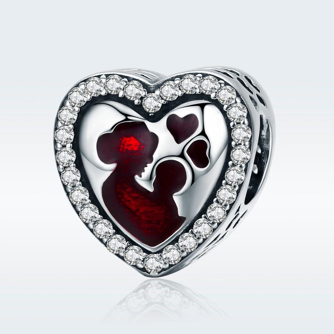 925 Sterling Silver Mother'S Love Bead Bracelet Accessory 3