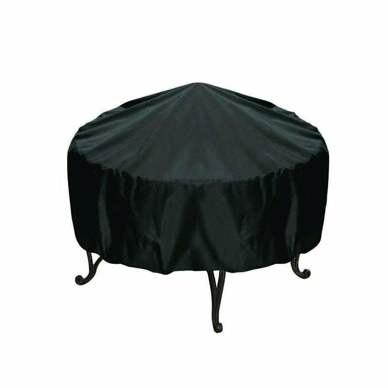 Rainproof Round Table Cover for Outdoor Garden Grill - 92x30cm