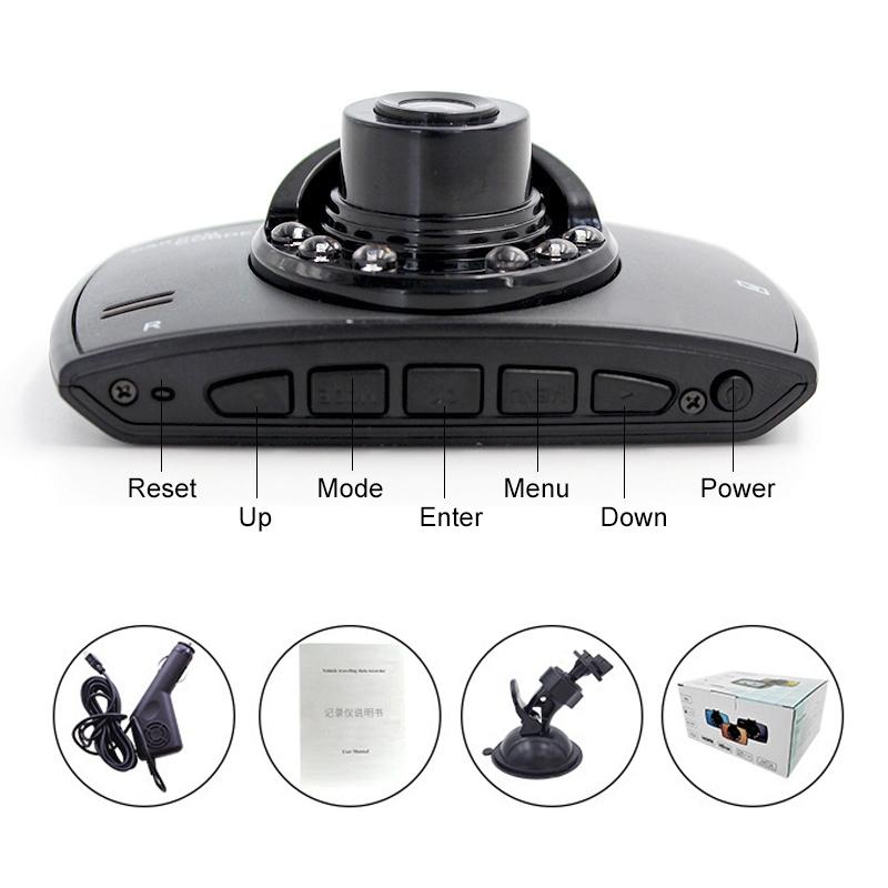 2.2 Car Dvr with Parking Monitoring & Loop Recording 4