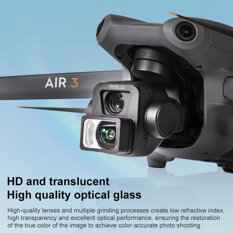 Dji Air 3 with Wide Angle Lens Filter 11