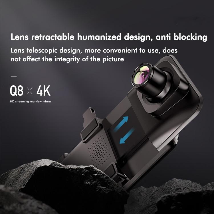 Large Screen Car Recorder with Dual Recording and Night Vision 4