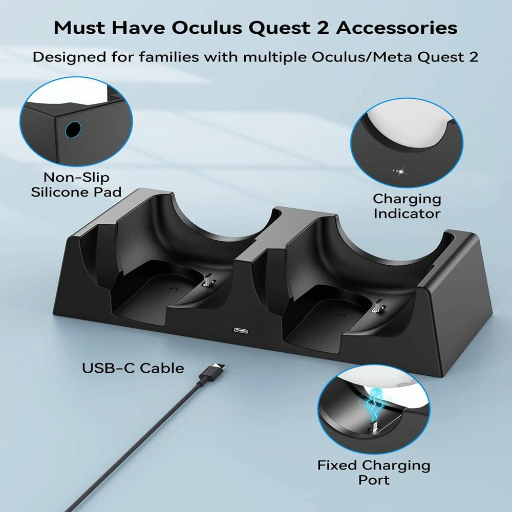 Oculus Quest 2 Dual Charging Stand 6