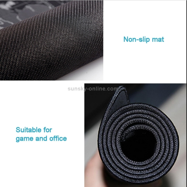 Large Anti Slip World Map Mouse Pad 70 X 30Cm 3