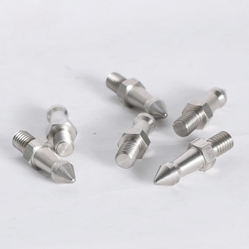 2 Stainless Steel 1 / 4 Feet Screws For Slr Tripod 4