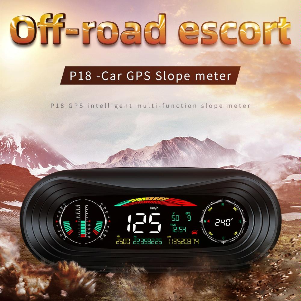 Universal Car Hud Display Speed Voltage Mileage 3