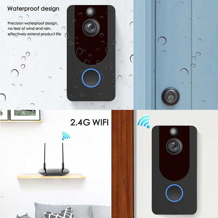 1080P Full Hd Wifi Security Doorbell With Intercom And Weather Resistance 7